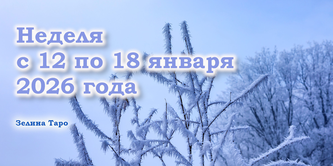 Таро-предостережение на неделю с 12 по 18 января 2026 года