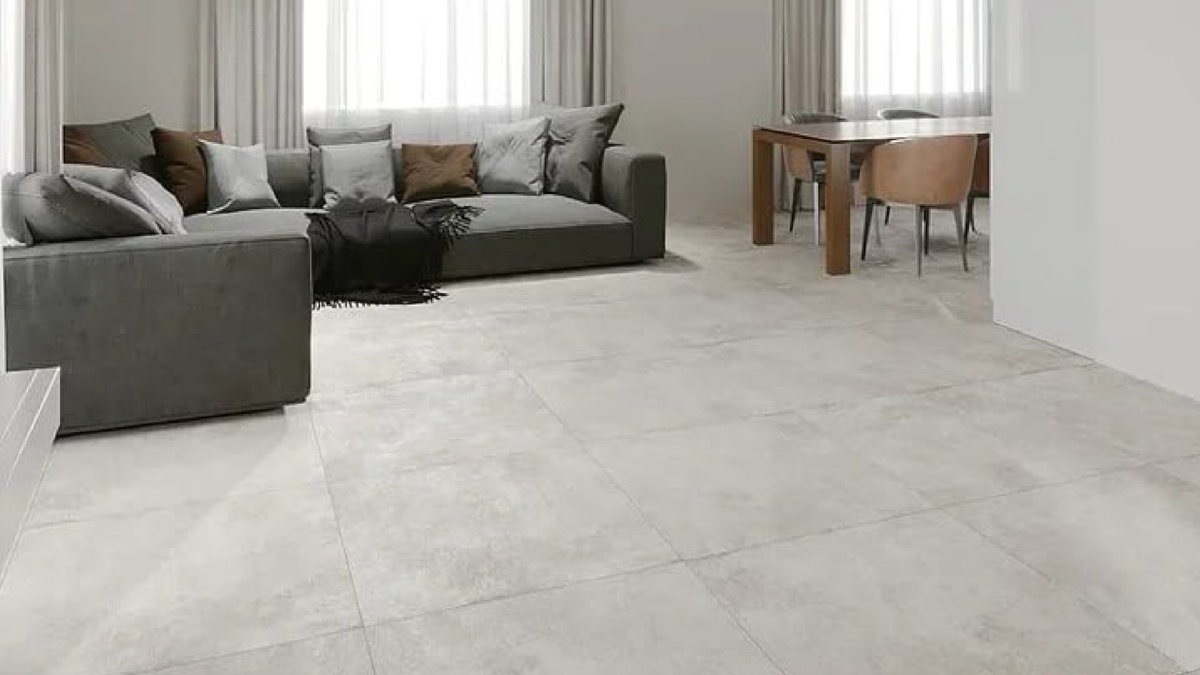 Керамогранит в гостиной
