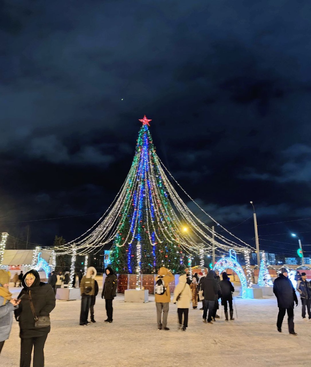 Петрозаводск, новогодняя ночь 2025