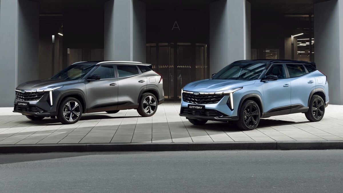    Geely Cityray. Фото Geely