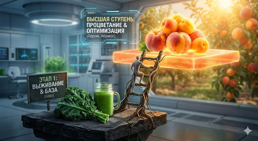 Почему Персик и Абрикос — это высшая ступень вашего биохакинга