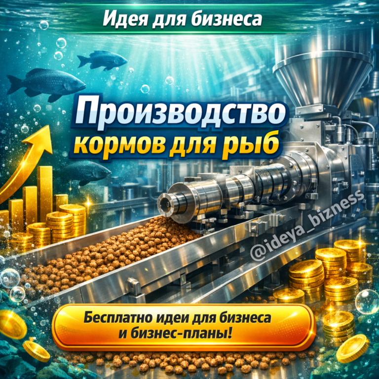    Бизнес-план: Производство кормов для рыб admin
