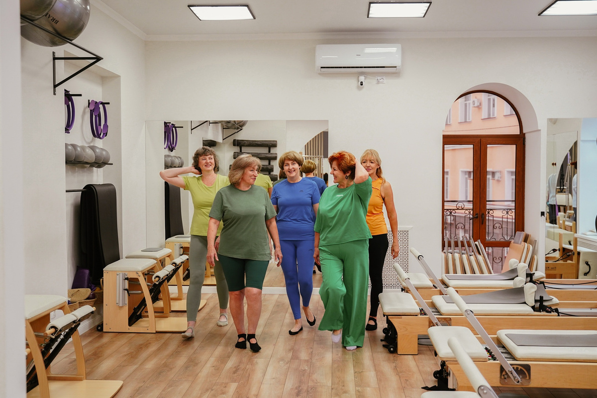 Клиентки студии классического пилатеса "Май"