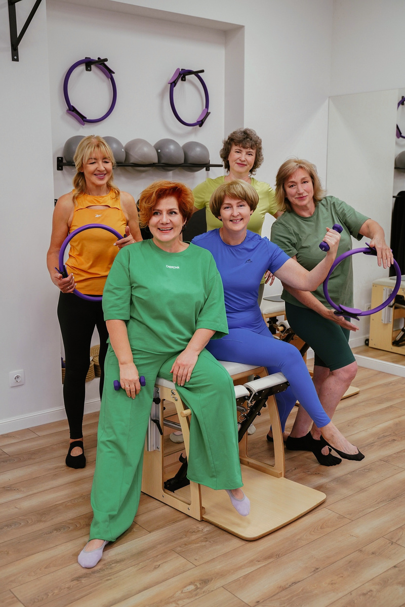 Клиентки студии классического пилатеса "Май"