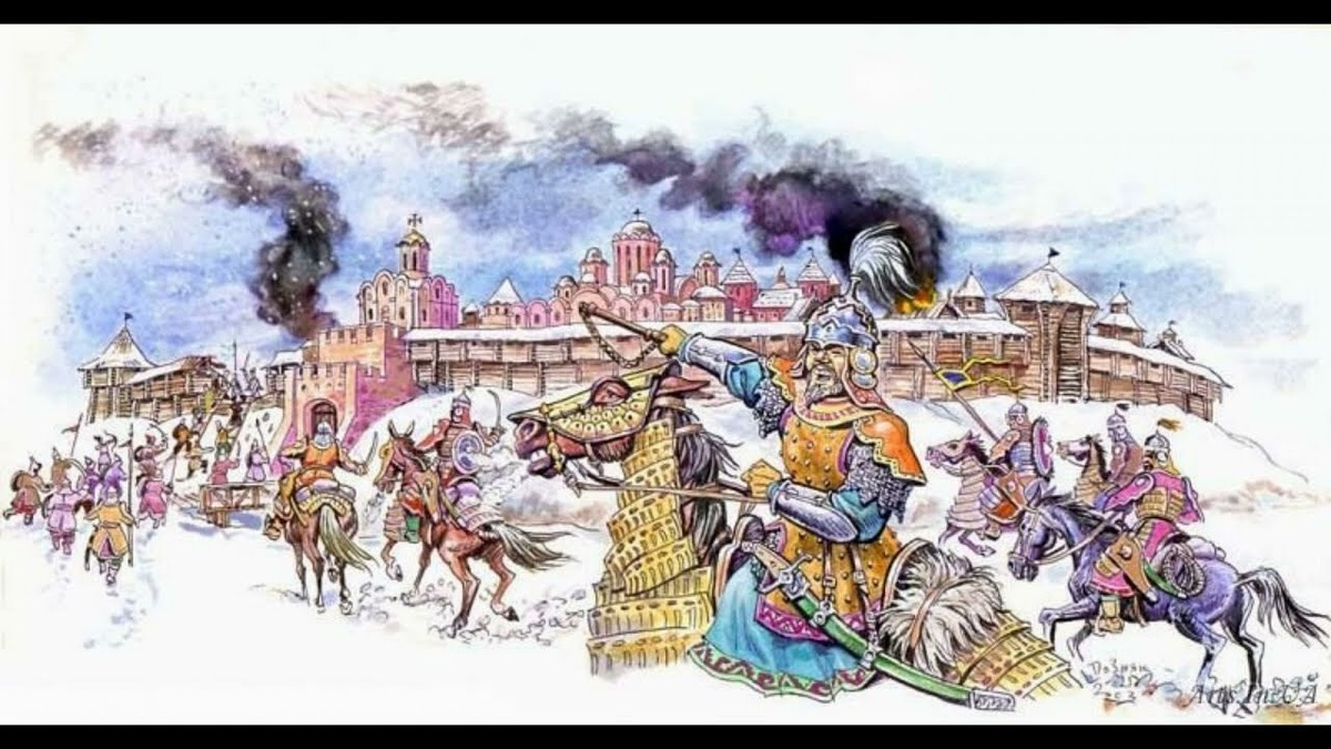 Набеги татар веками не давали русским городам жить без страха