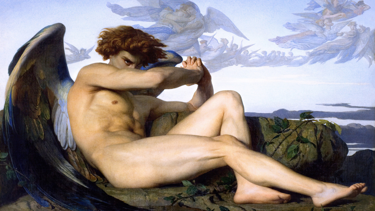 Александр Кабанель, «Падший ангел», 1847. Музей Фабра, Монпелье, Франция.