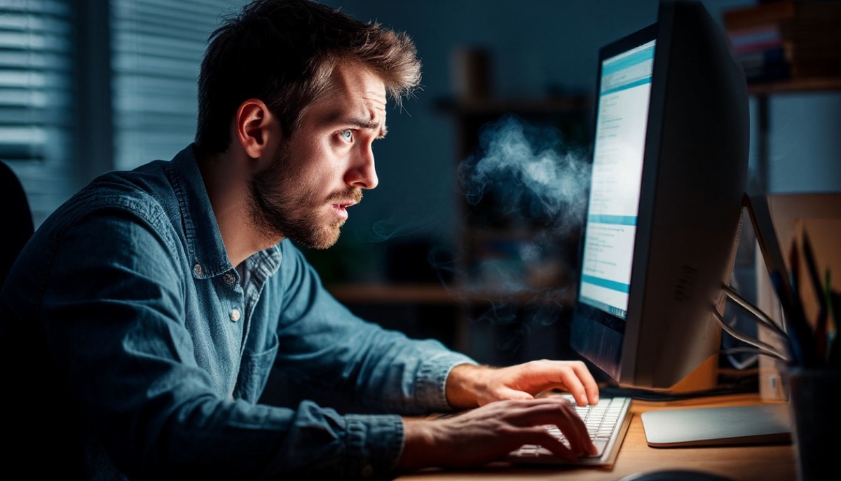 ЕГО ОДОЛЕВАЕТ ТРЕВОГА?