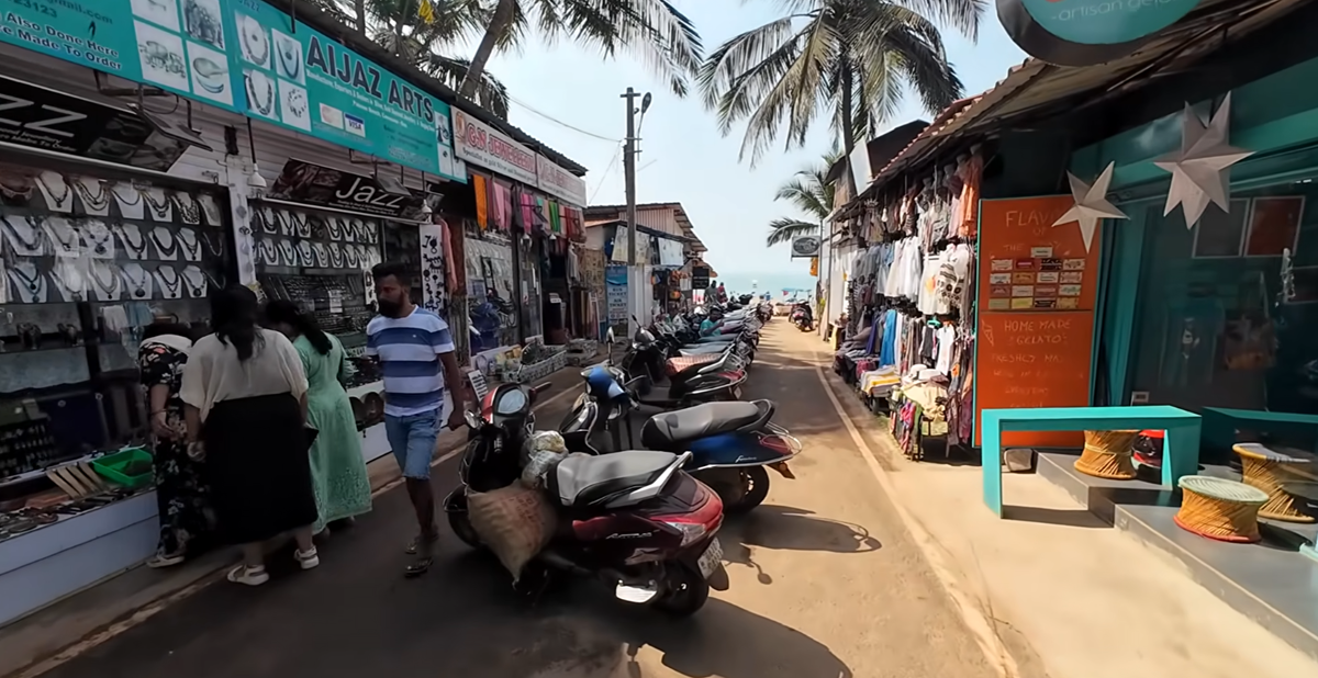 Парковка на пляже Патнем