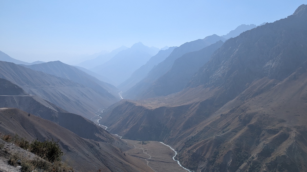 Горные пейзажи Таджикистана