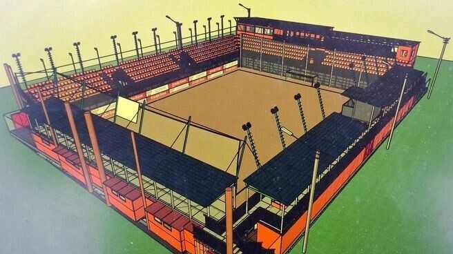    Эскиз стадиона   kid.ru