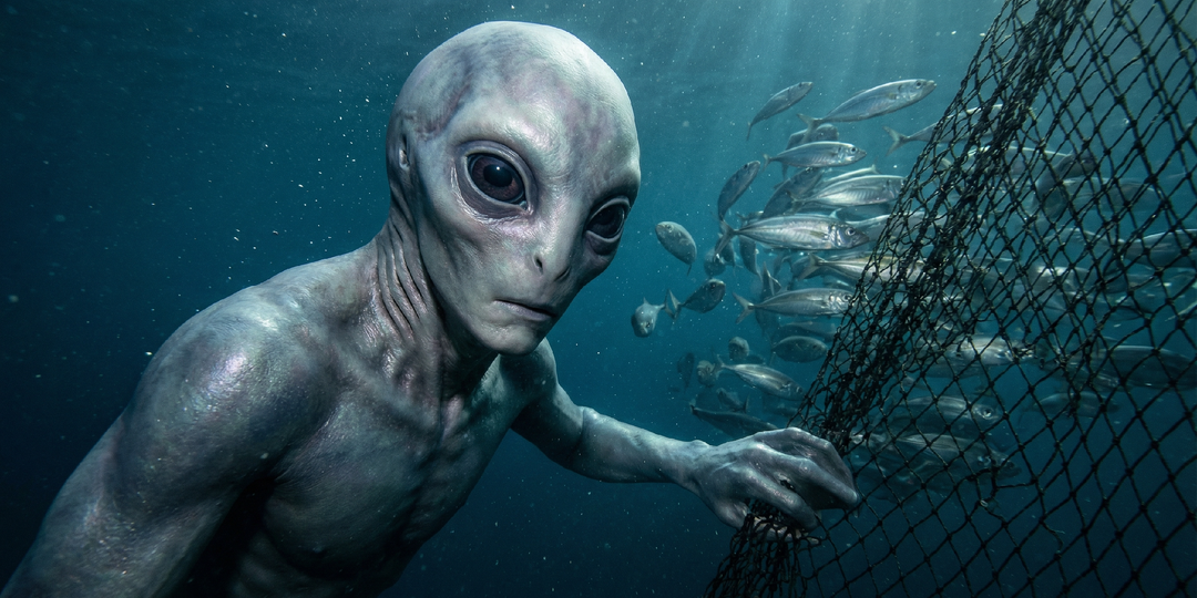 Подводная цивилизация Каспия: Рыбаки о странных существах, помогающих загонять рыбу