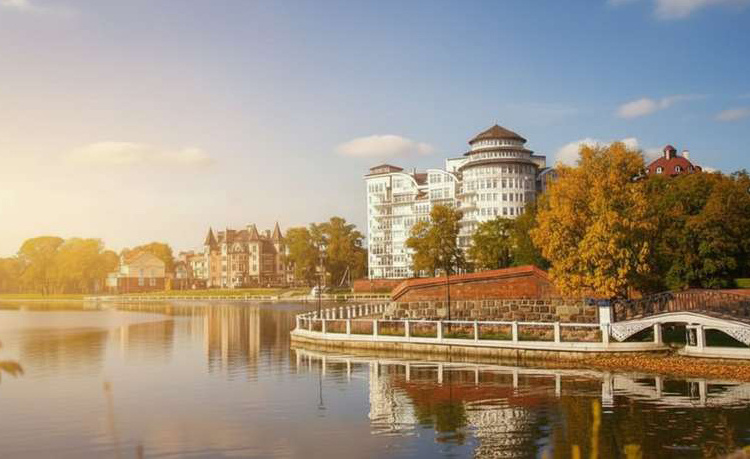 Верхнее озеро в Калининграде