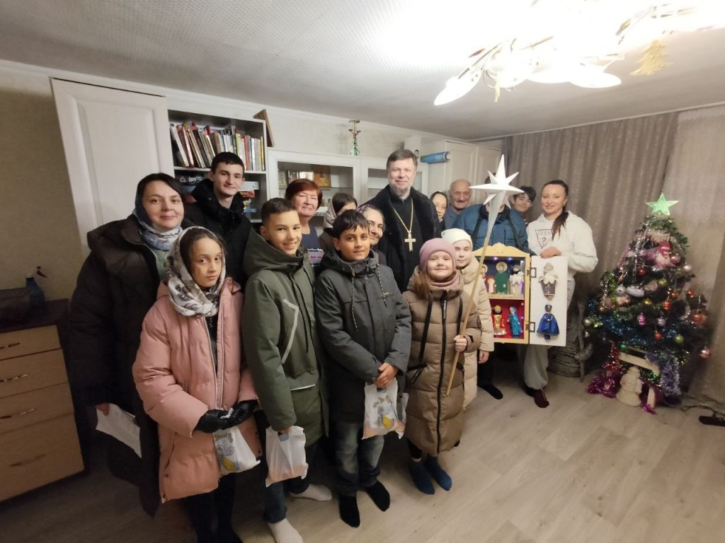 Колядовщики в Курской области. Январь 2026 года