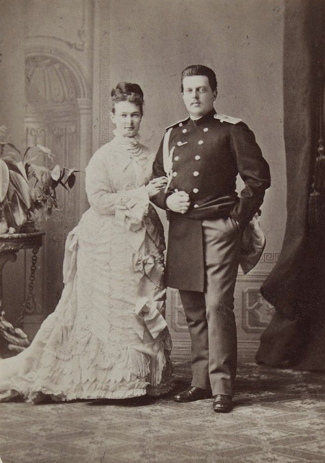 Владимир Александровия и Мария Павловна. Фото: Pinterest