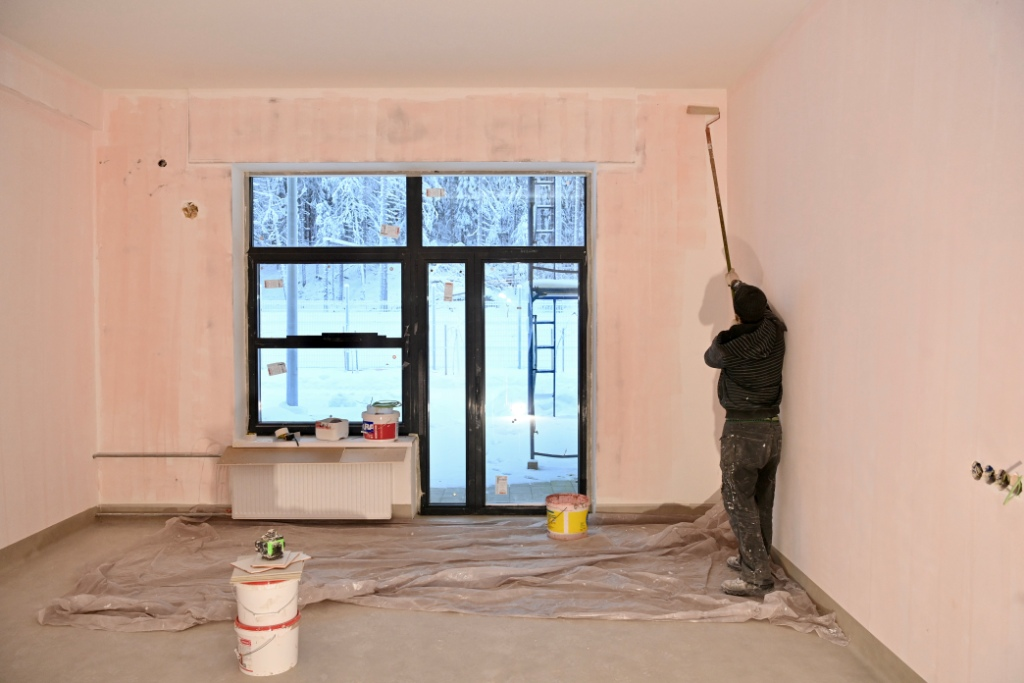    Глава Карелии проконтролировал ход строительства дома-интерната в Костомукше© Правительство Карелии