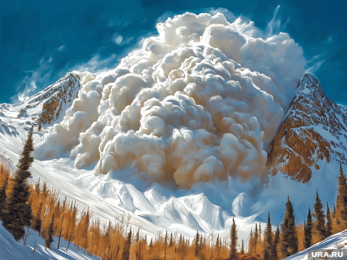     Спасатели уже три часа ищут туристов, оставшихся под лавиной в Грузии