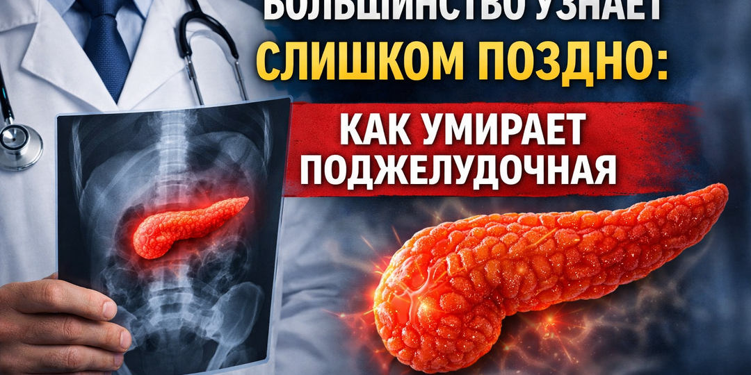 Большинство узнаёт слишком поздно: как умирает поджелудочная?