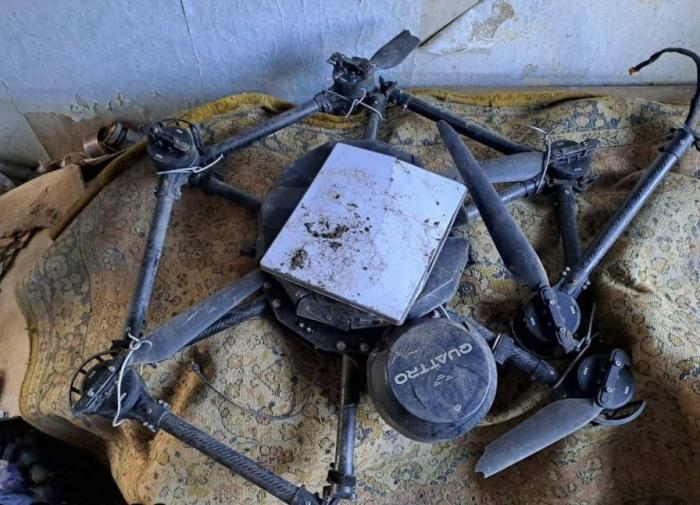 В небе над группировкой «Центр» птицы противника долго не летают. «Чёрные барсы» демонстрируют свой улов, источник Телеграм-канал Работайте, братья!
