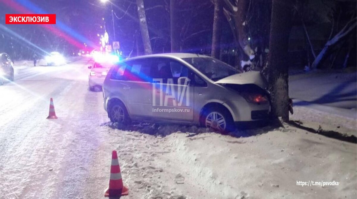 В Великих Луках водитель погиб, врезавшись в дерево
Фото: Telegram-канал «Псковская сводка. ПАИ»