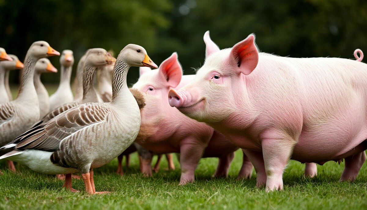 Шедеврум поросят и без кормов подрастил )) 🐖🐖=🐷🐷