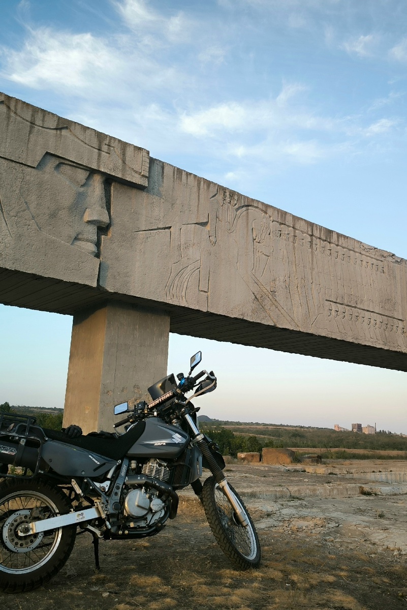 Мемориальный комплекс Миус - фронт до реставрации