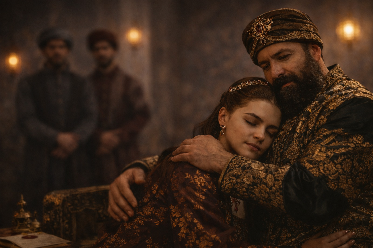 Михимирах - чувствует безопасность рядом с отцом