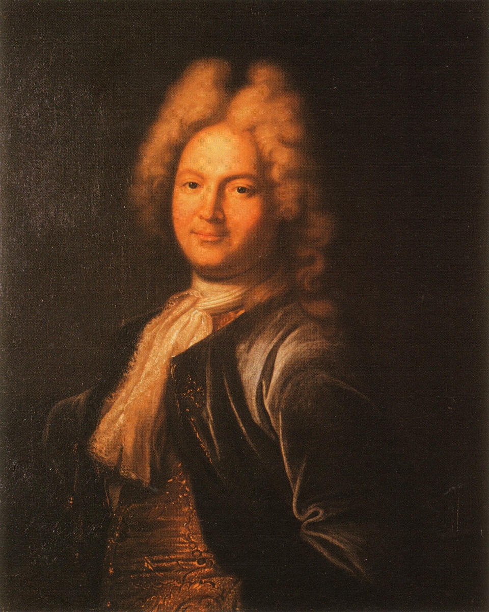 Портрет Андрея Матвеева, мастерская Риго, 1706 год