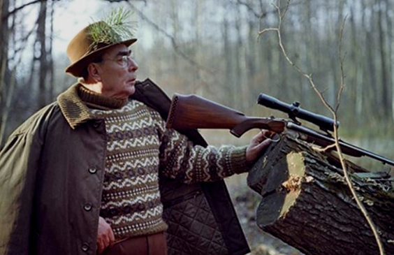 Брежнев на охоте