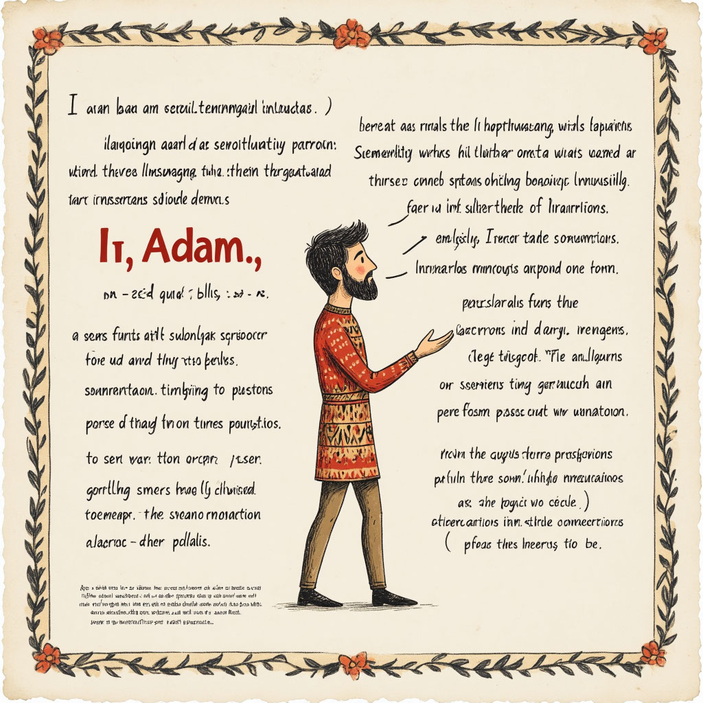 От I am до Адама через татарский "айтам"