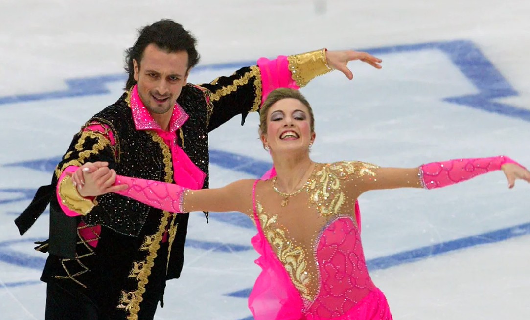 на фото Илья Авербух и Ирина Лобачева 