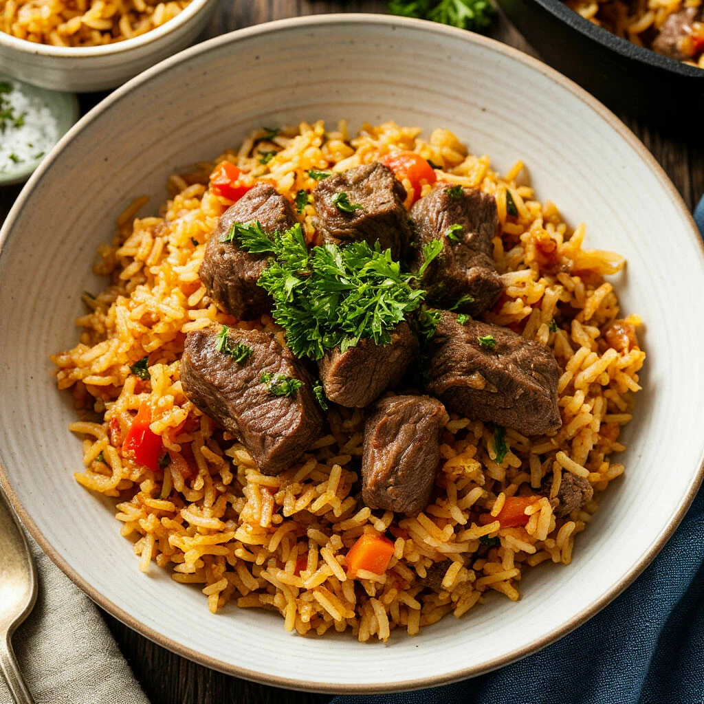 Плов из баранины