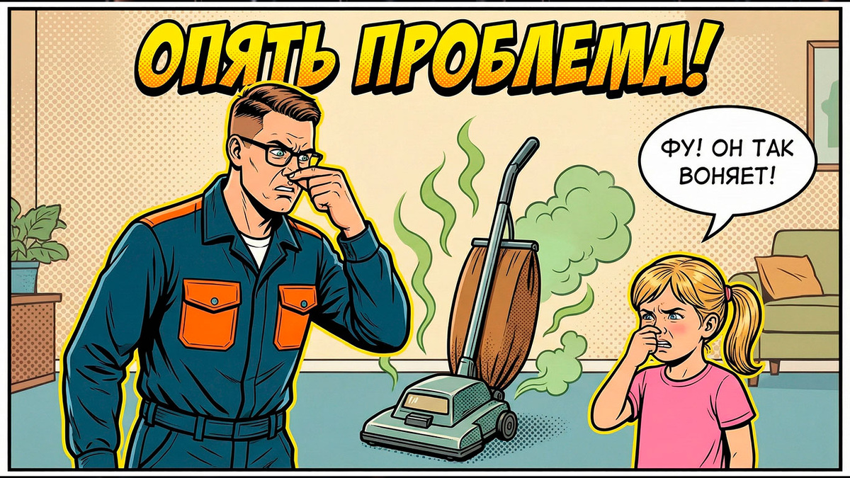 Как убрать вонь из пылесоса