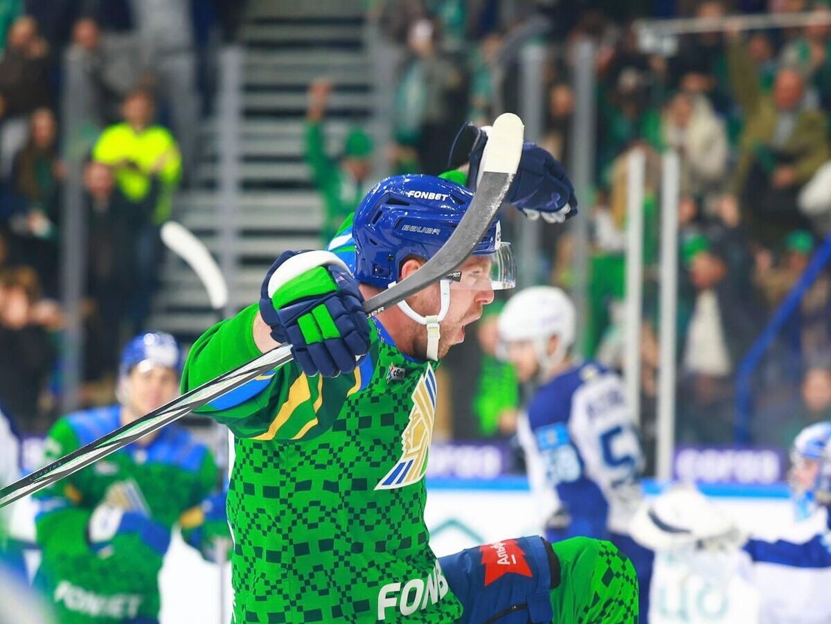    Нападающий уфимского "Салавата Юлаева" Евгений Кузнецов | © Фото : Соцсети "Салавата Юлаева"