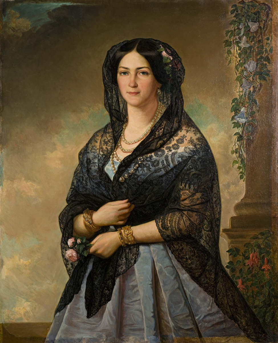 Портрет Авроры. Художник Периньон Алексис-Жозеф