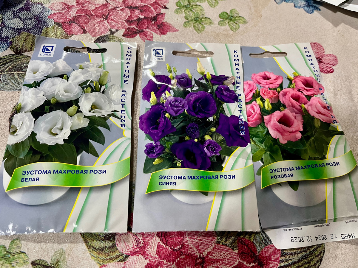 Семена эустомы