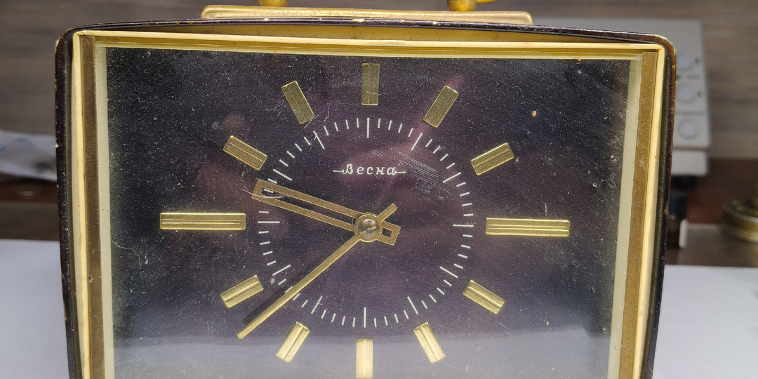 Часы Весна каминные - ремонт.