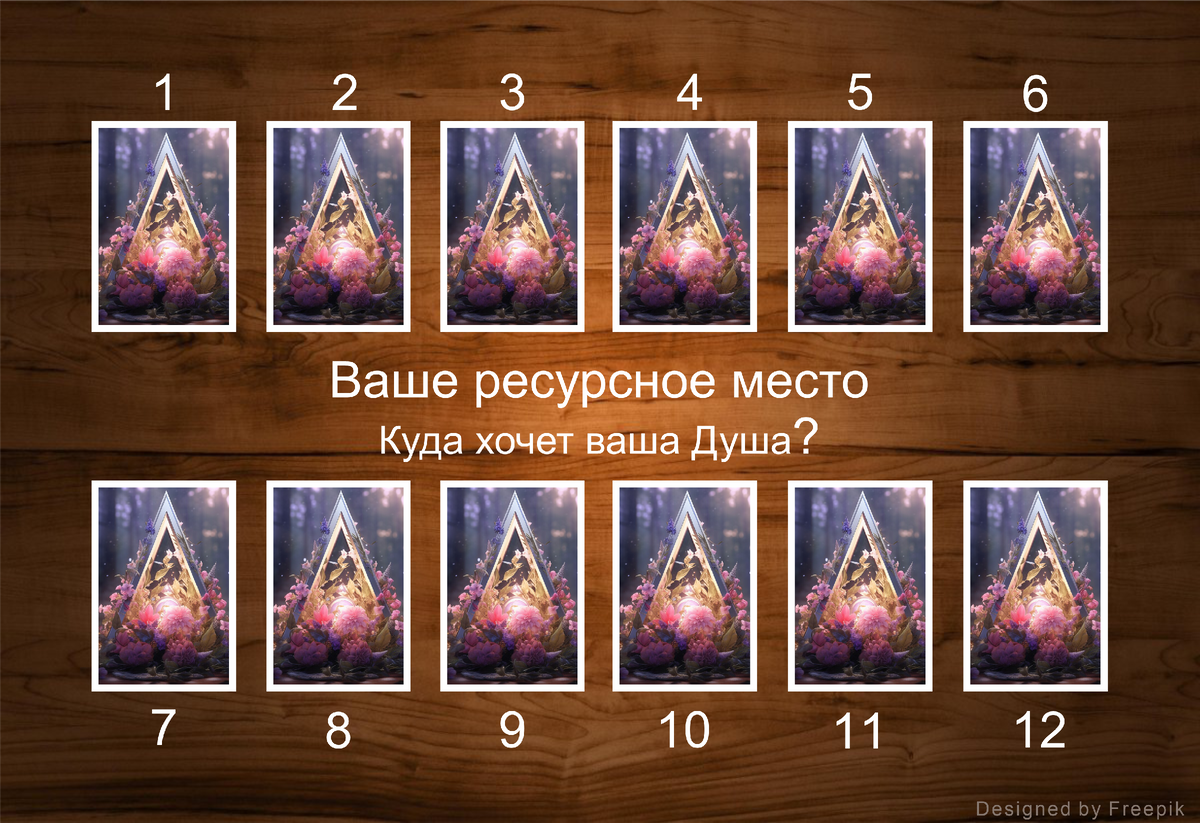 Пролистай картинку вправо и узнаешь, какое ресурсное место выбрала твоя Душа