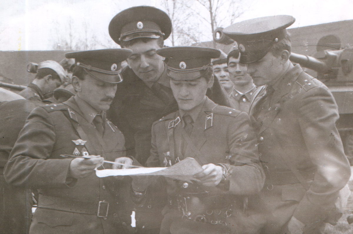 Офицеры гв 67МСП...