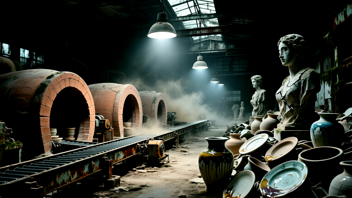 Заброшка встретила нас ледяным дыханием! Одержимый скульптор. Страшные истории на ночь читать