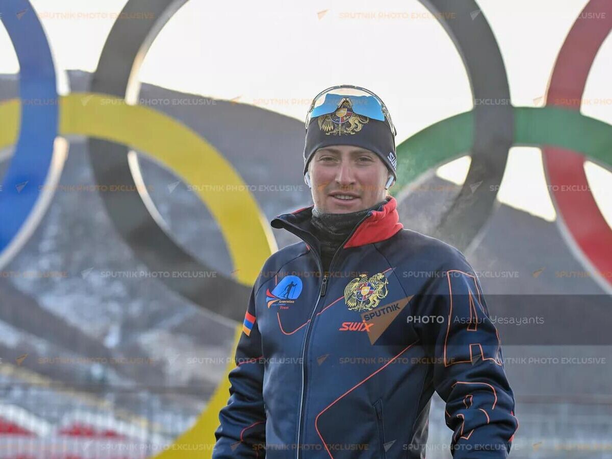    Лыжник Микаэл Микаэлян | © Sputnik / Asatur Yesayants