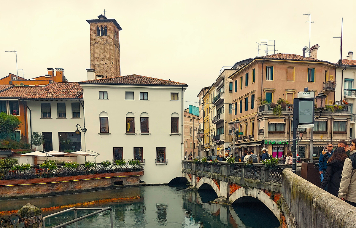 Мосты и каналы Тревизо. Фото автора. 