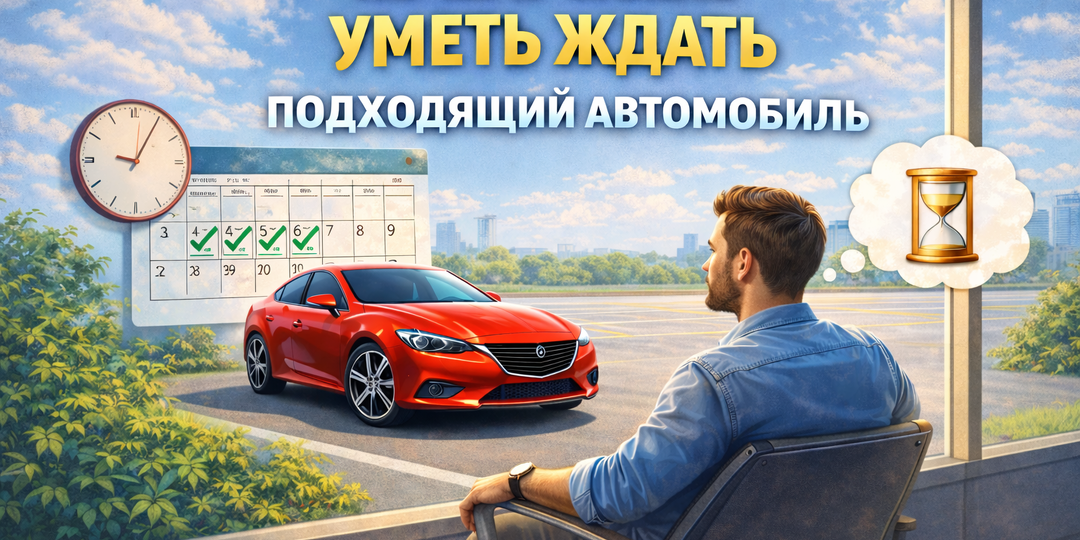 Почему важно уметь ждать подходящий автомобиль
