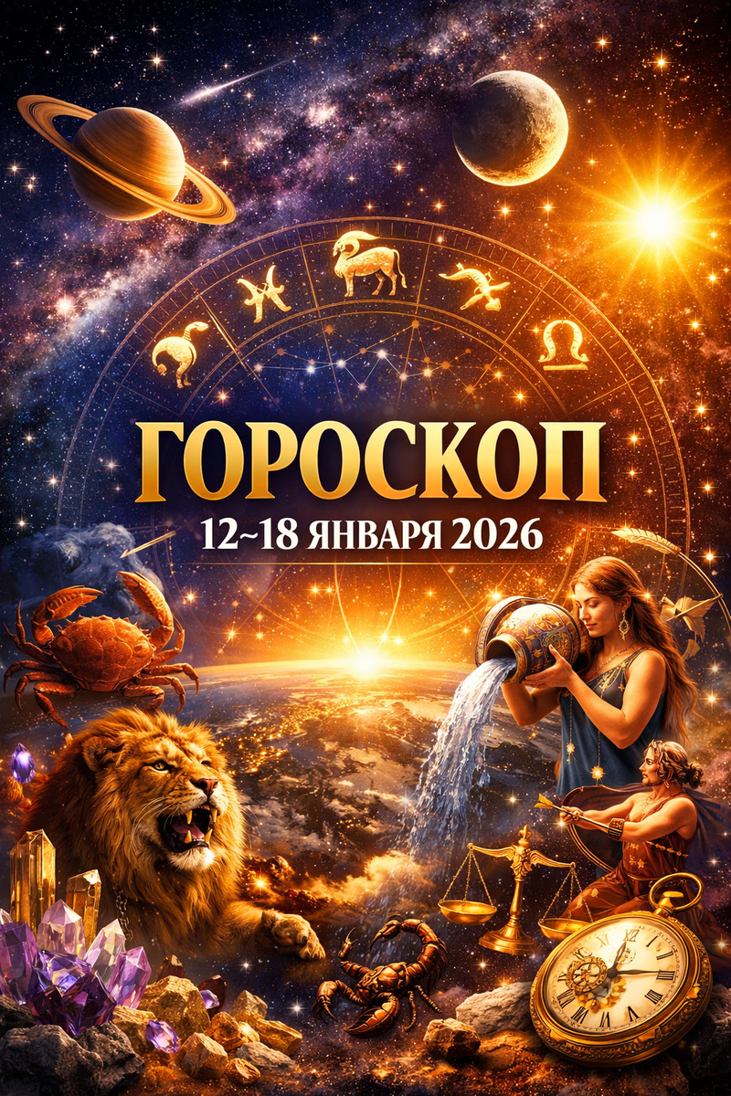 📌 Общая астропанорама 12–18 января 2026