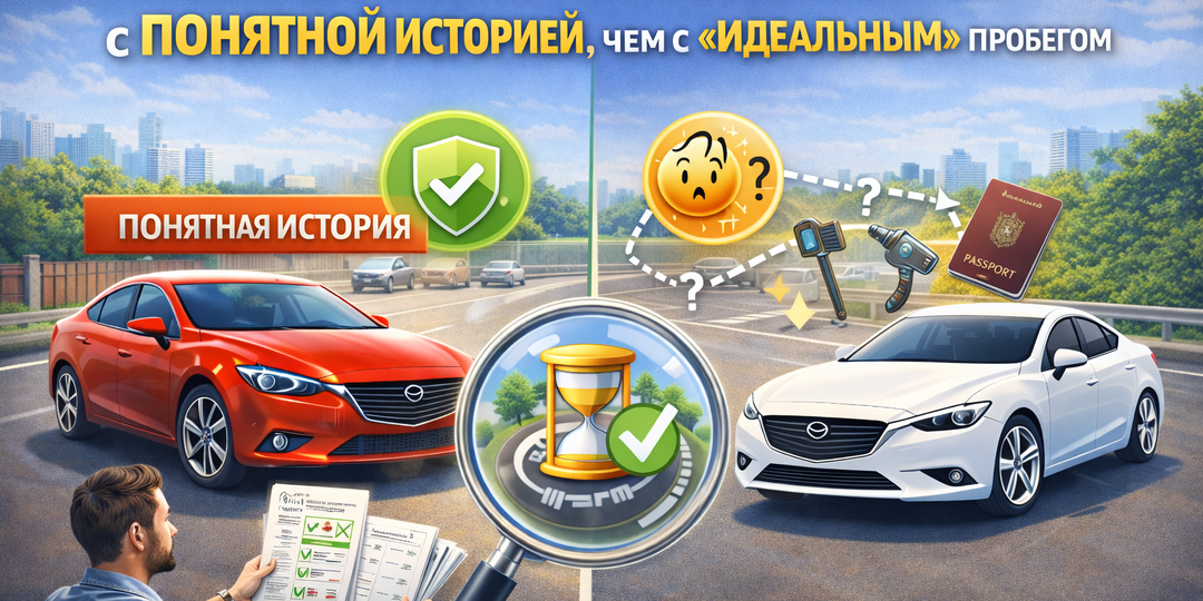 Почему лучше покупать автомобиль с понятной историей, чем с «идеальным» пробегом