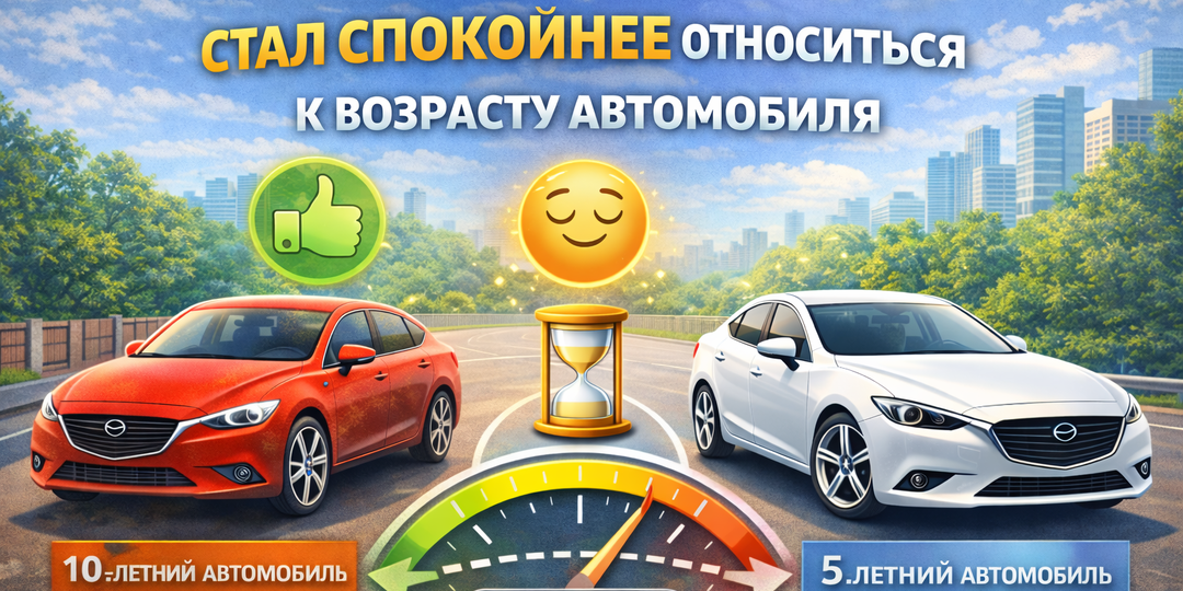 Почему рынок стал спокойнее относиться к возрасту автомобиля