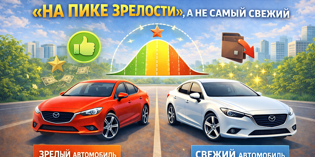 Почему выгодно покупать автомобиль «на пике зрелости», а не самый свежий