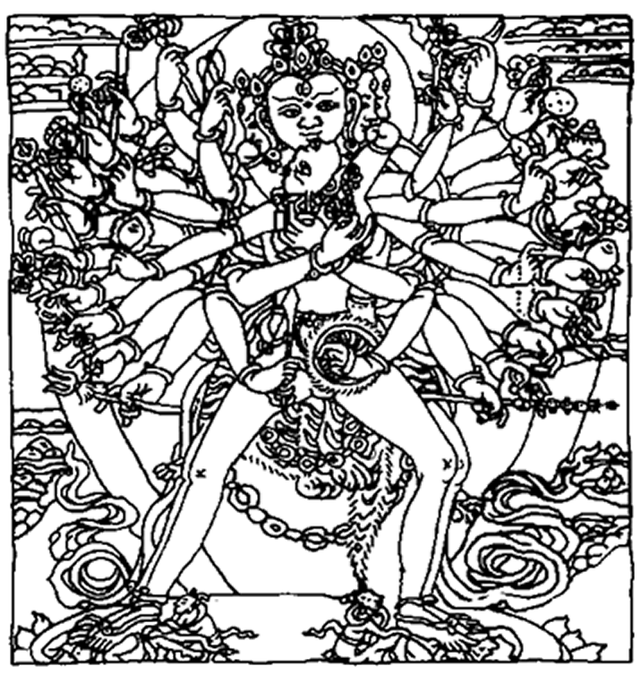 32-рукий Калачакра (эзотерика буддийского тантризма)