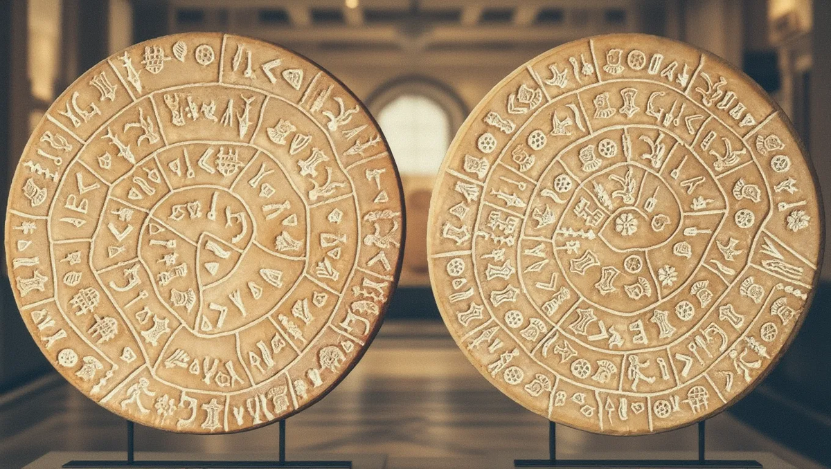 Глиняный диск