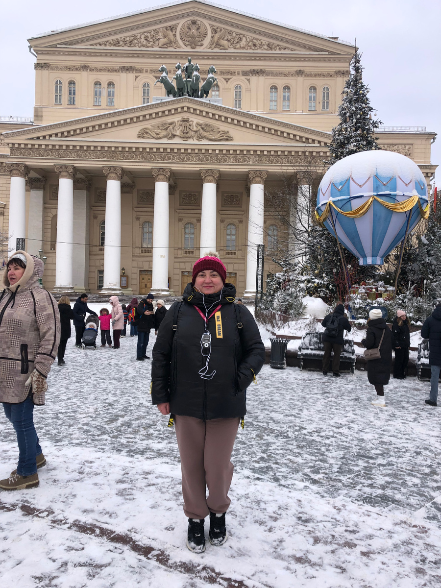 У Большого театра,январь 2026