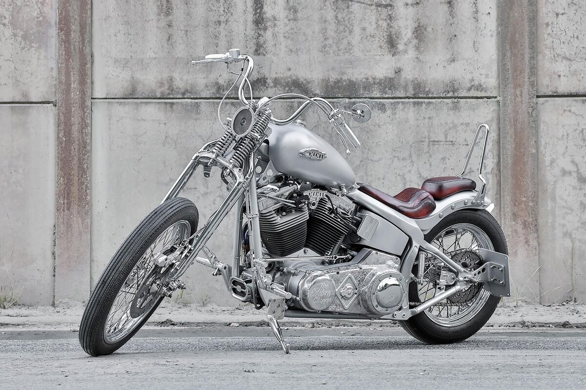 Edelweiss: Чоппер One Way Machine на базе Harley-Davidson Softail Deuce